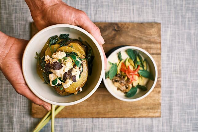 Vegane und vegetarische Speise von unserem Catering Service